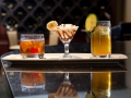 Food and drinks at the Rib Room; Omni Royal Orleans Hotel New Orleans